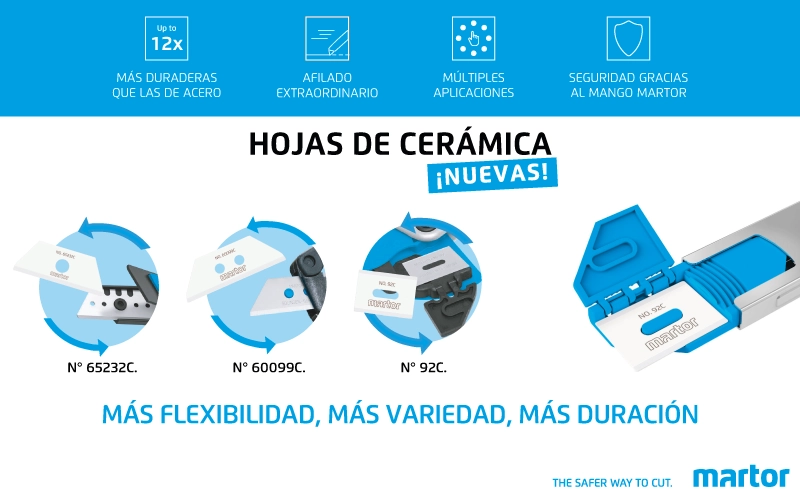 Hojas Cerámicas MARTOR